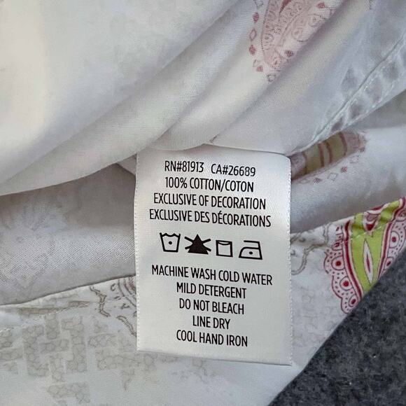 Men's Robert Graham Hendon Long Sleeve Shirt Multicolor Paisley Cotton Size 2XL - Picture 7 of 9